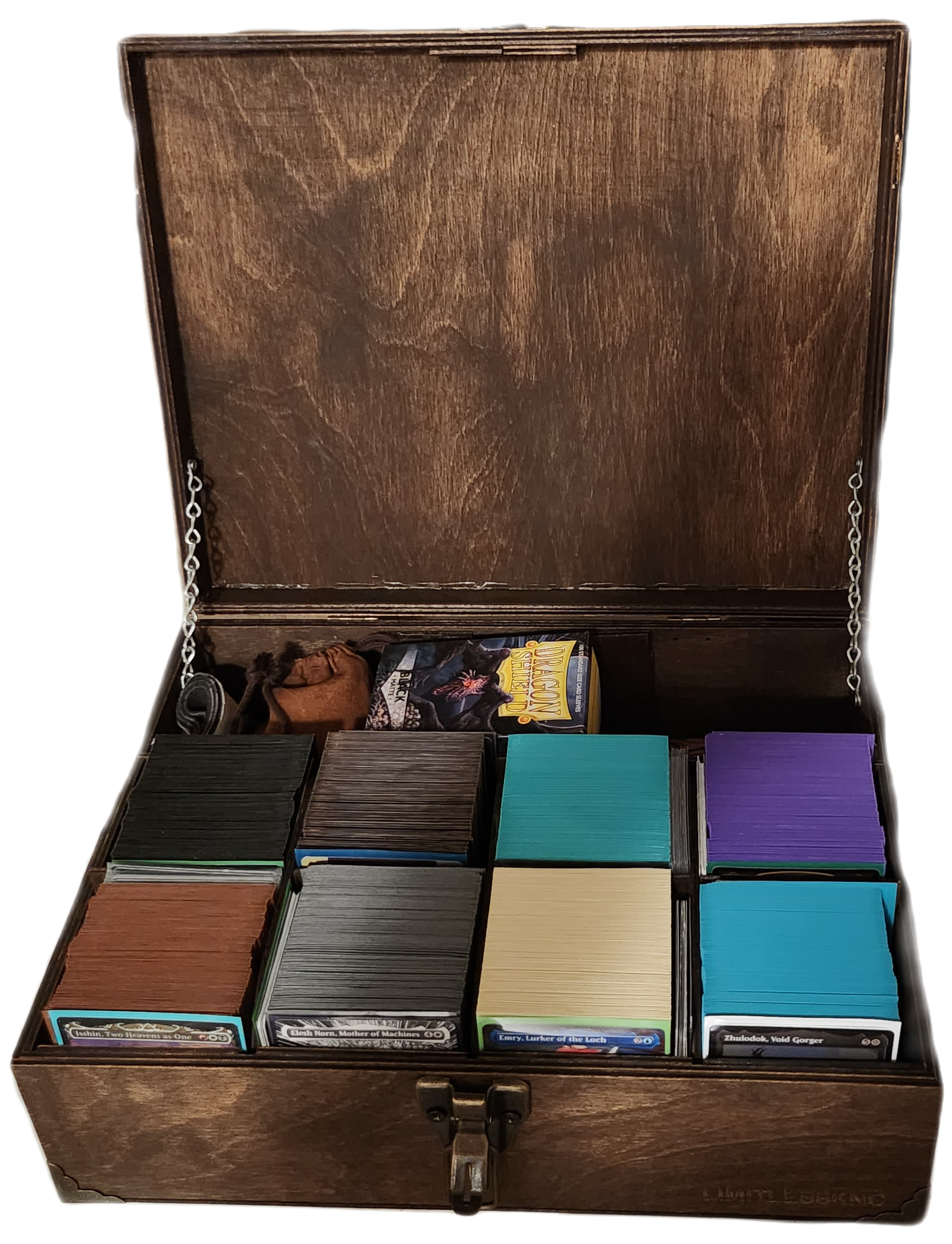 Fancy commander/cube deck box